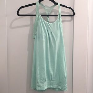 Lululemon Athletica Mint Green Tank